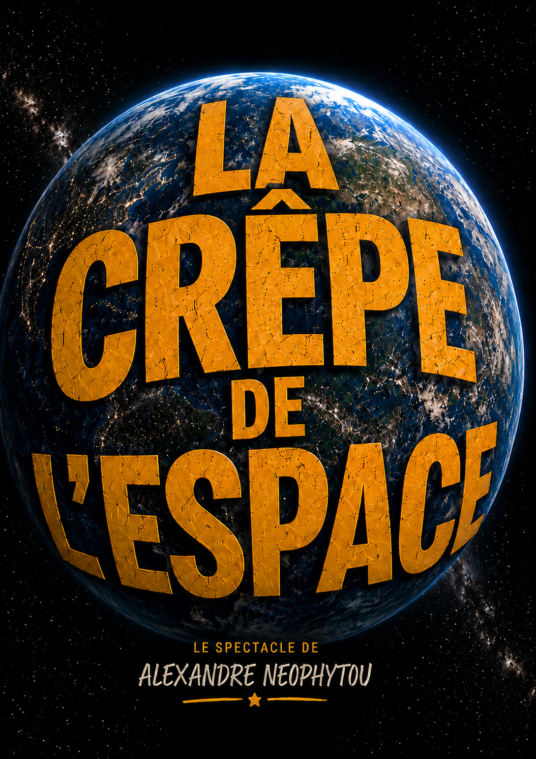 Affiche La Crêpe de l'Espace