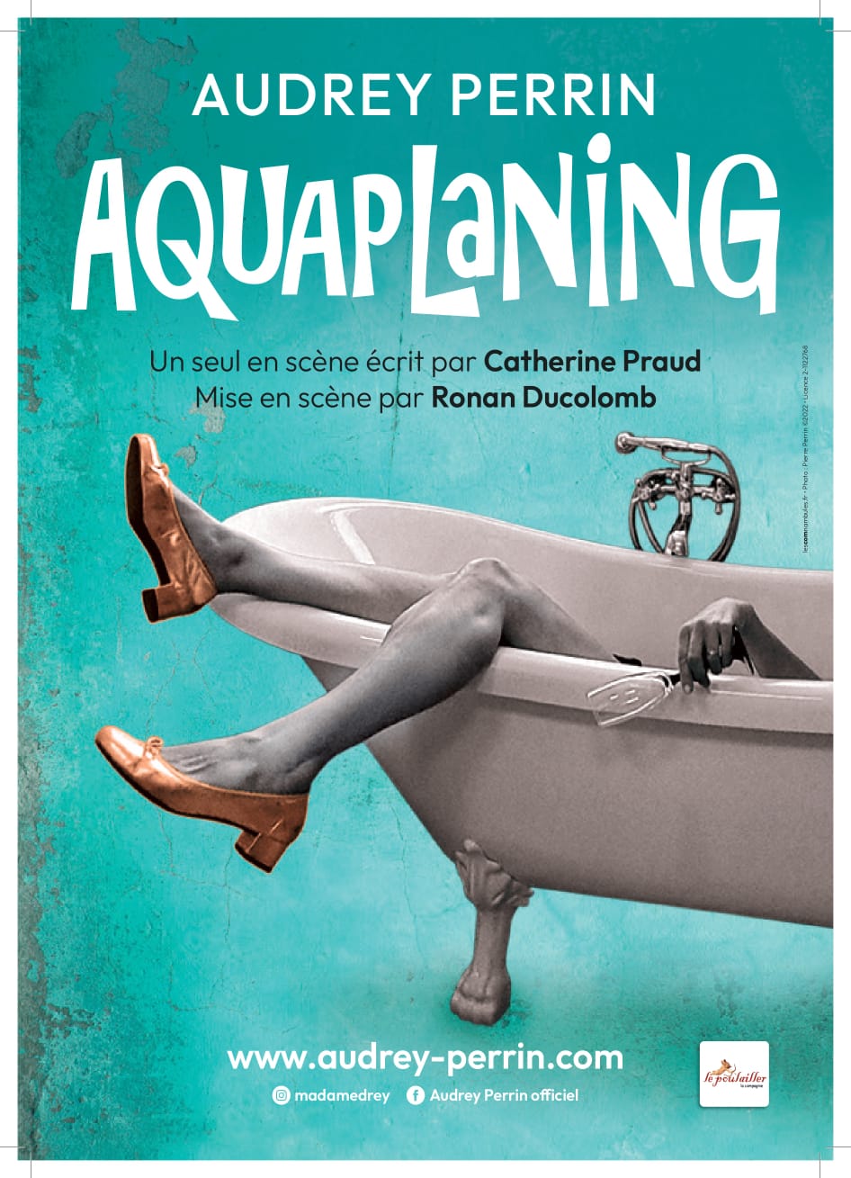 Catherine Praud dans Aquaplaning