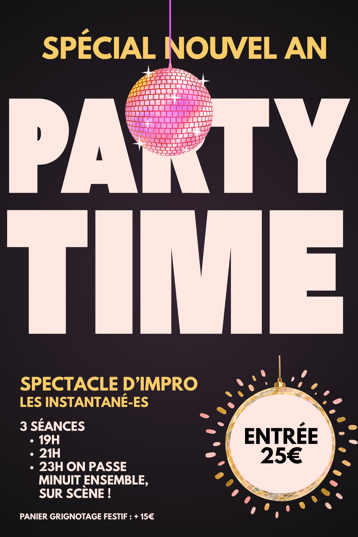 PARTY TIME - Spécial Nouvel An!