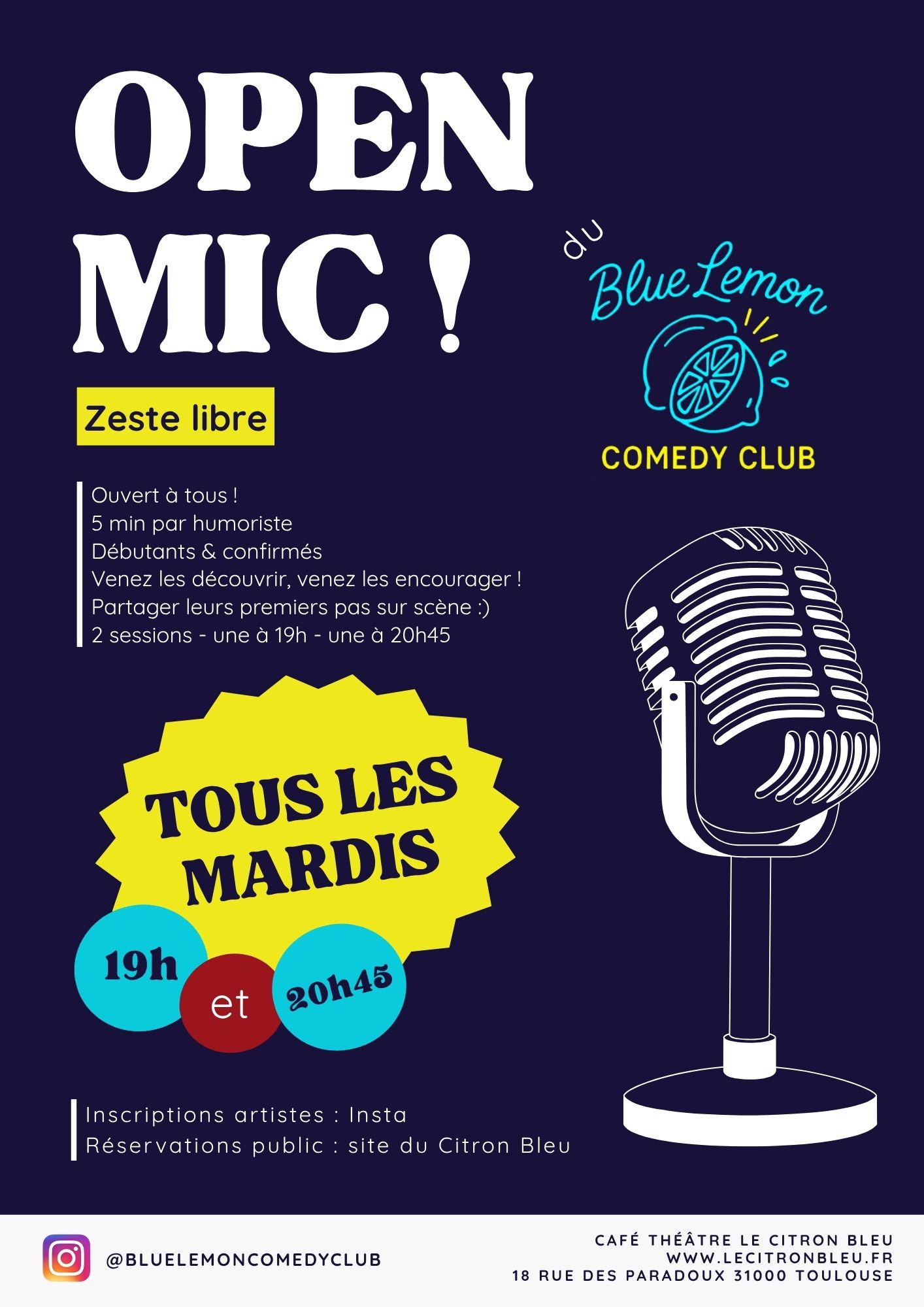 OPEN MIC – COMEDY NIGHT🎤