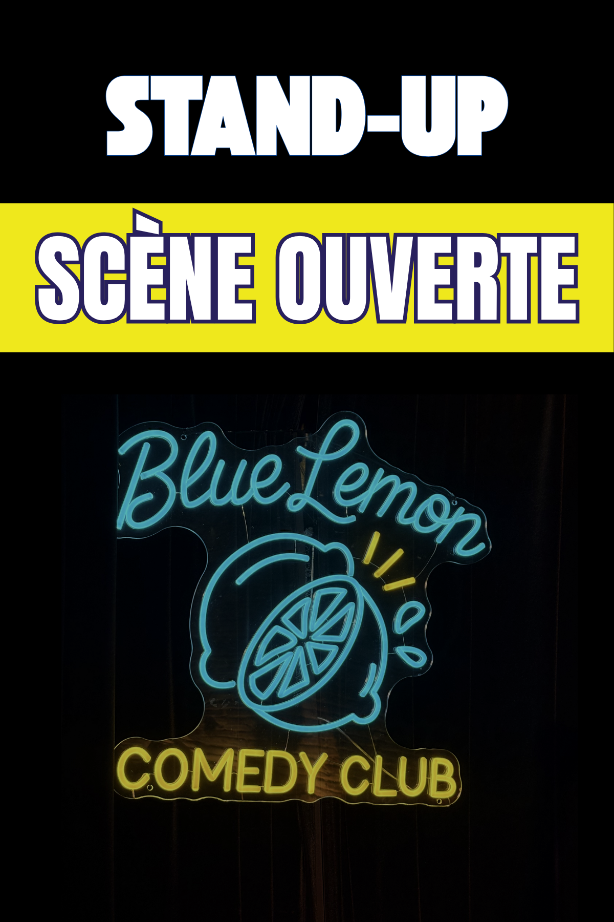 Scène ouverte d'humour